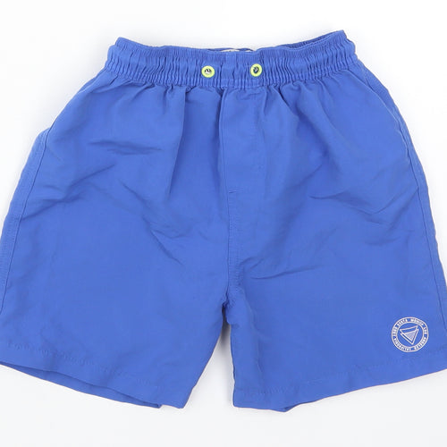 Matalan Boys Blue  Polyester Bermuda Shorts Size 8-9 Years  Regular  - Swim Shorts