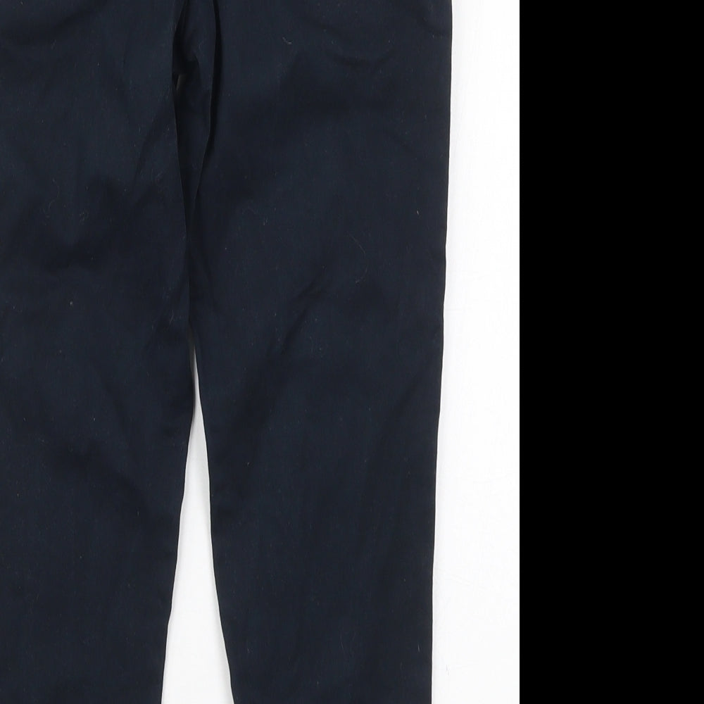 NEXT Boys Blue  Cotton Chino Trousers Size 5 Years  Regular Button