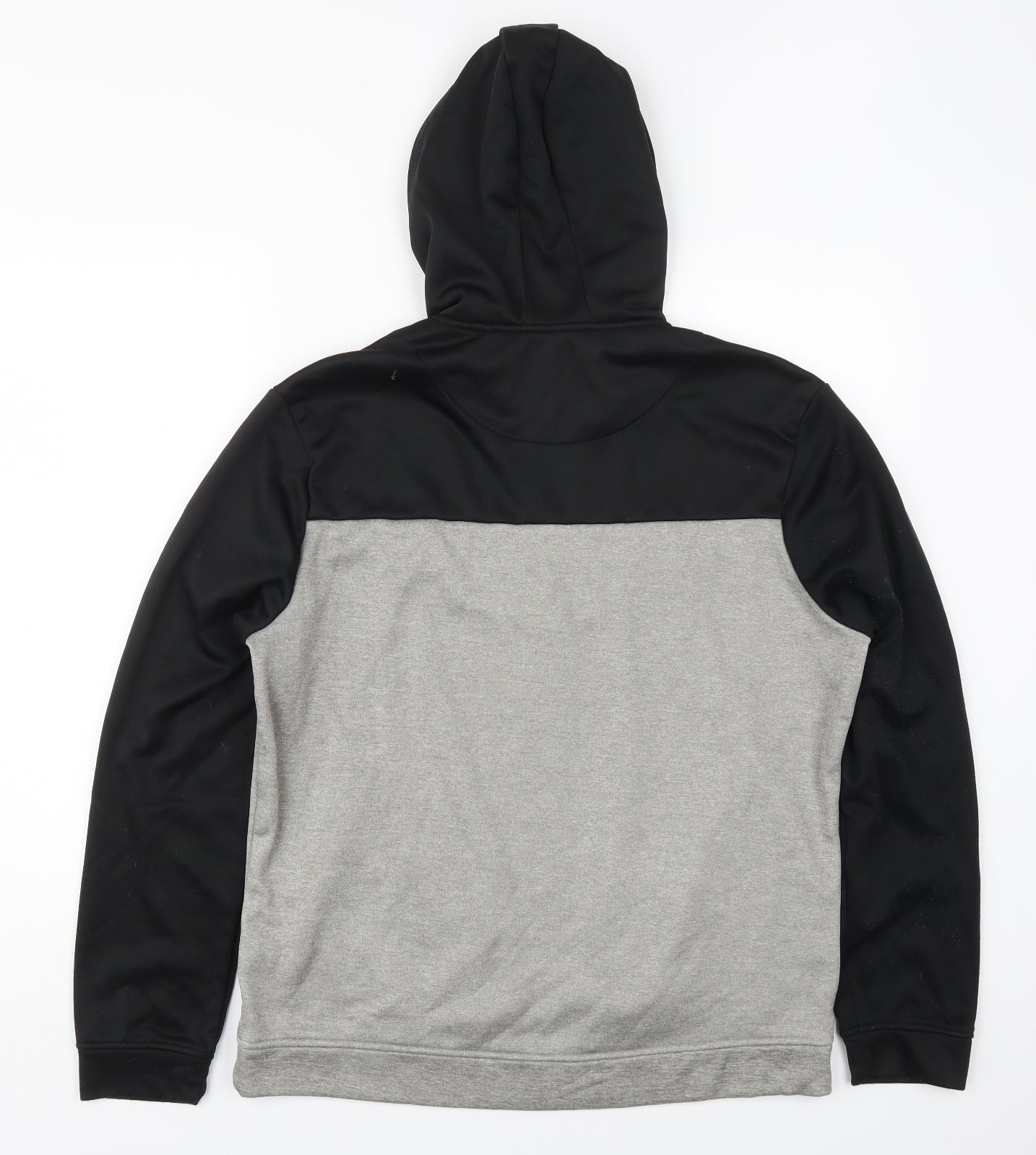 Matalan Mens Grey  Polyester Pullover Hoodie Size L