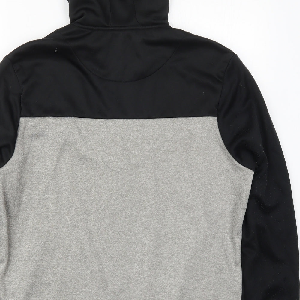 Matalan Mens Grey  Polyester Pullover Hoodie Size L
