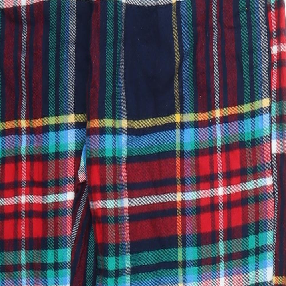Primark Mens Multicoloured Check Cotton Trousers  Size S L26 in Regular  - Pyjama Pants