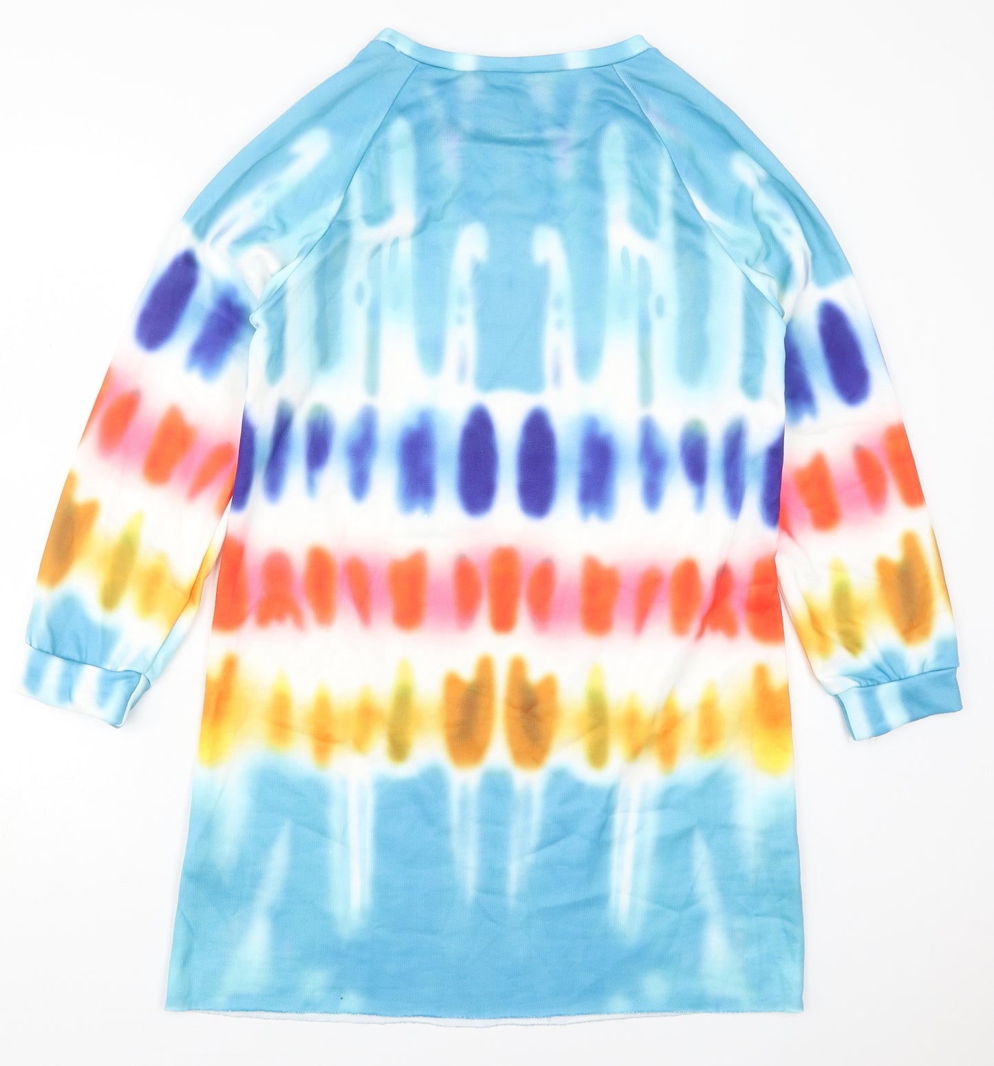 Preworn Womens Multicoloured Geometric Polyester Pullover Sweatshirt Size M  Pullover - Abstract