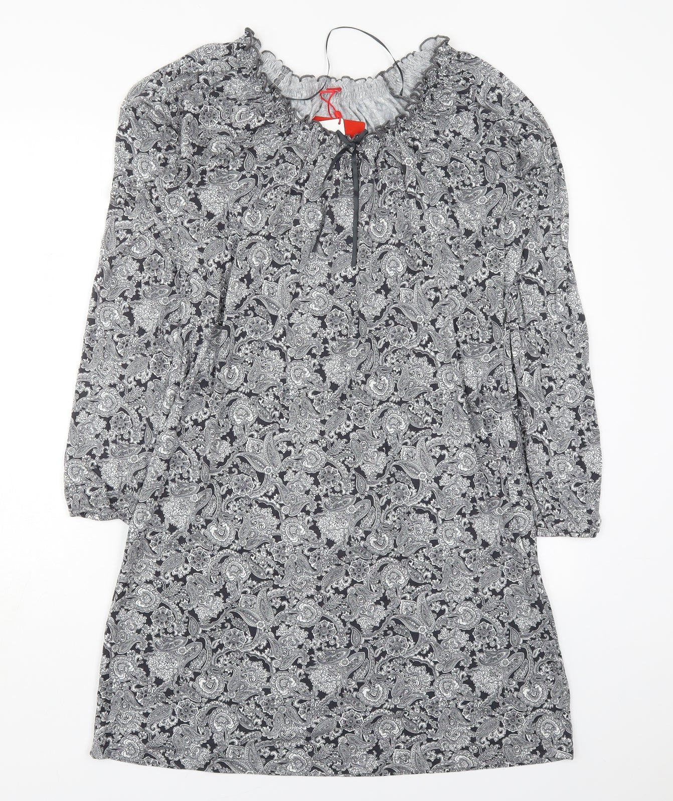 Esprit Womens Grey Paisley Modal Cami Dress Size 14