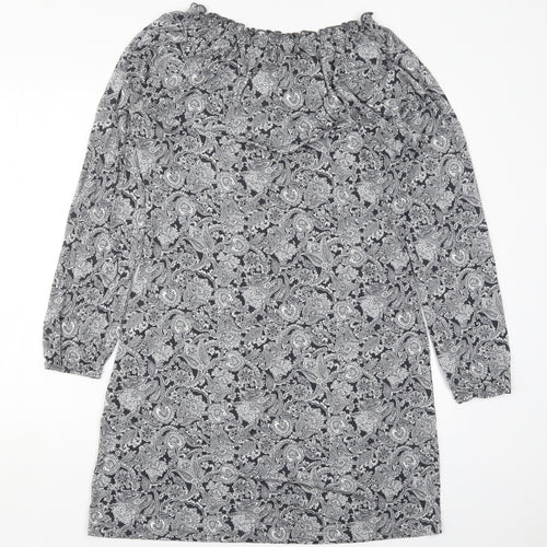 Esprit Womens Grey Paisley Modal Cami Dress Size 14