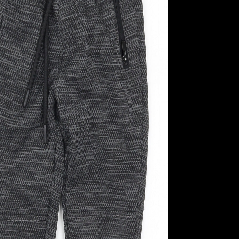 NEXT Boys Grey  Polyester Sweatpants Trousers Size 5 Years  Regular Drawstring