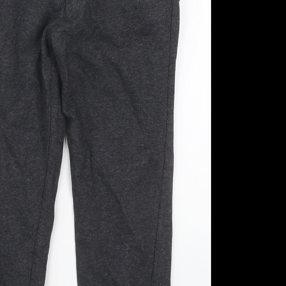 Urban Rascals Boys Grey  Cotton Sweatpants Trousers Size 3-4 Years  Regular Drawstring