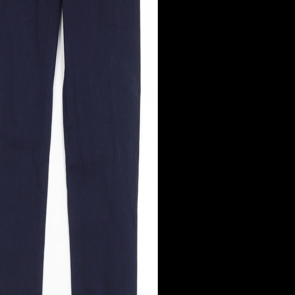 Denim Co Womens Blue  Cotton Skinny Jeans Size 8 L28 in Regular Button