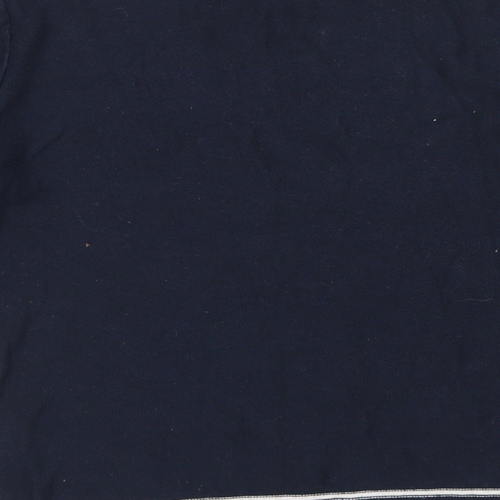 NEXT Girls Blue Crew Neck  Acrylic Pullover Jumper Size 11-12 Years