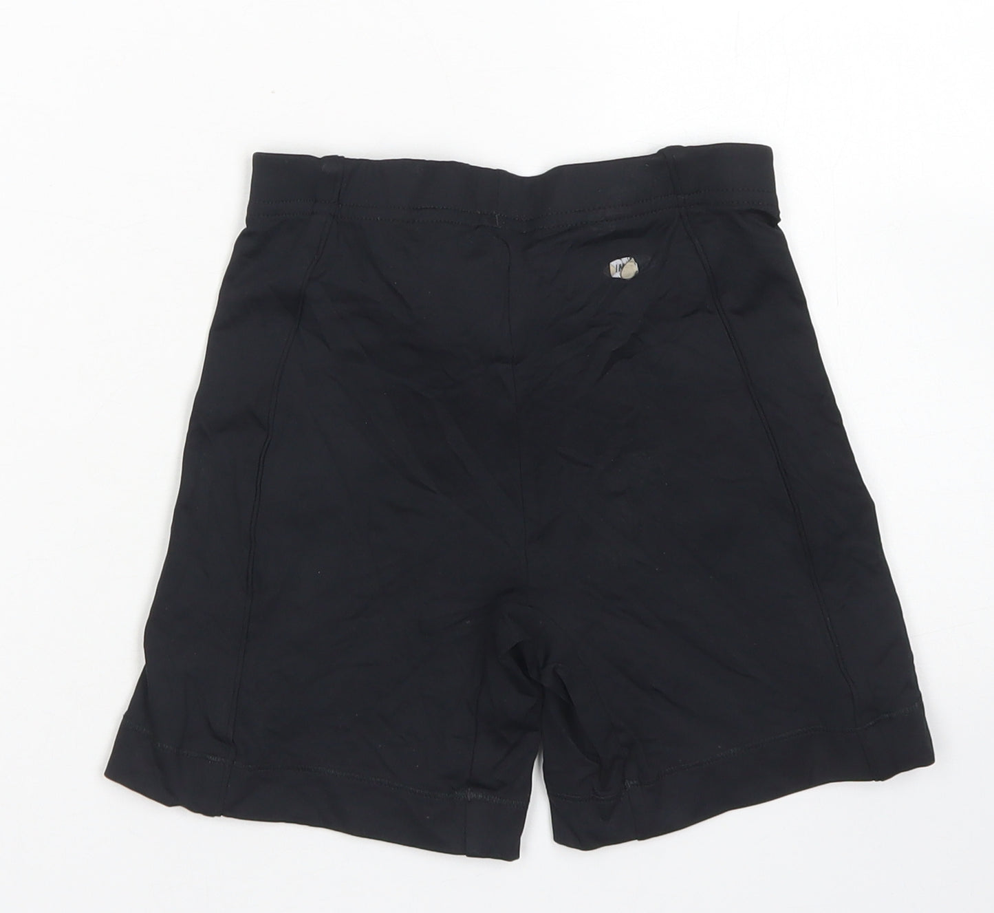 adidas Womens Black  Nylon Biker Shorts Size 8 L4 in Regular