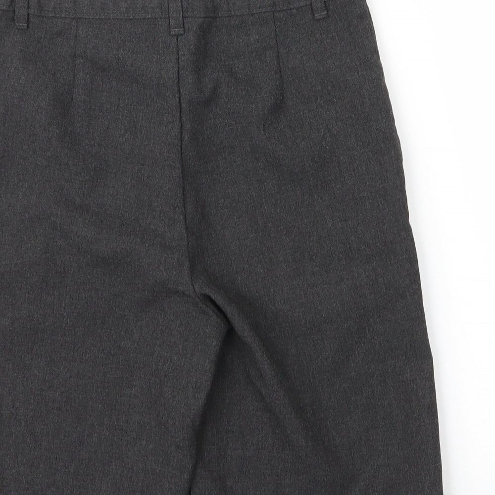 F&F Boys Grey  Viscose Bermuda Shorts Size 9 Years  Regular Zip