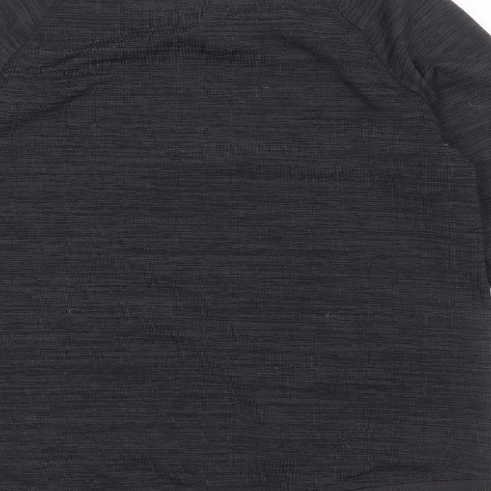 Gerry Mens Green Round Neck  Polyester Pullover Jumper Size M