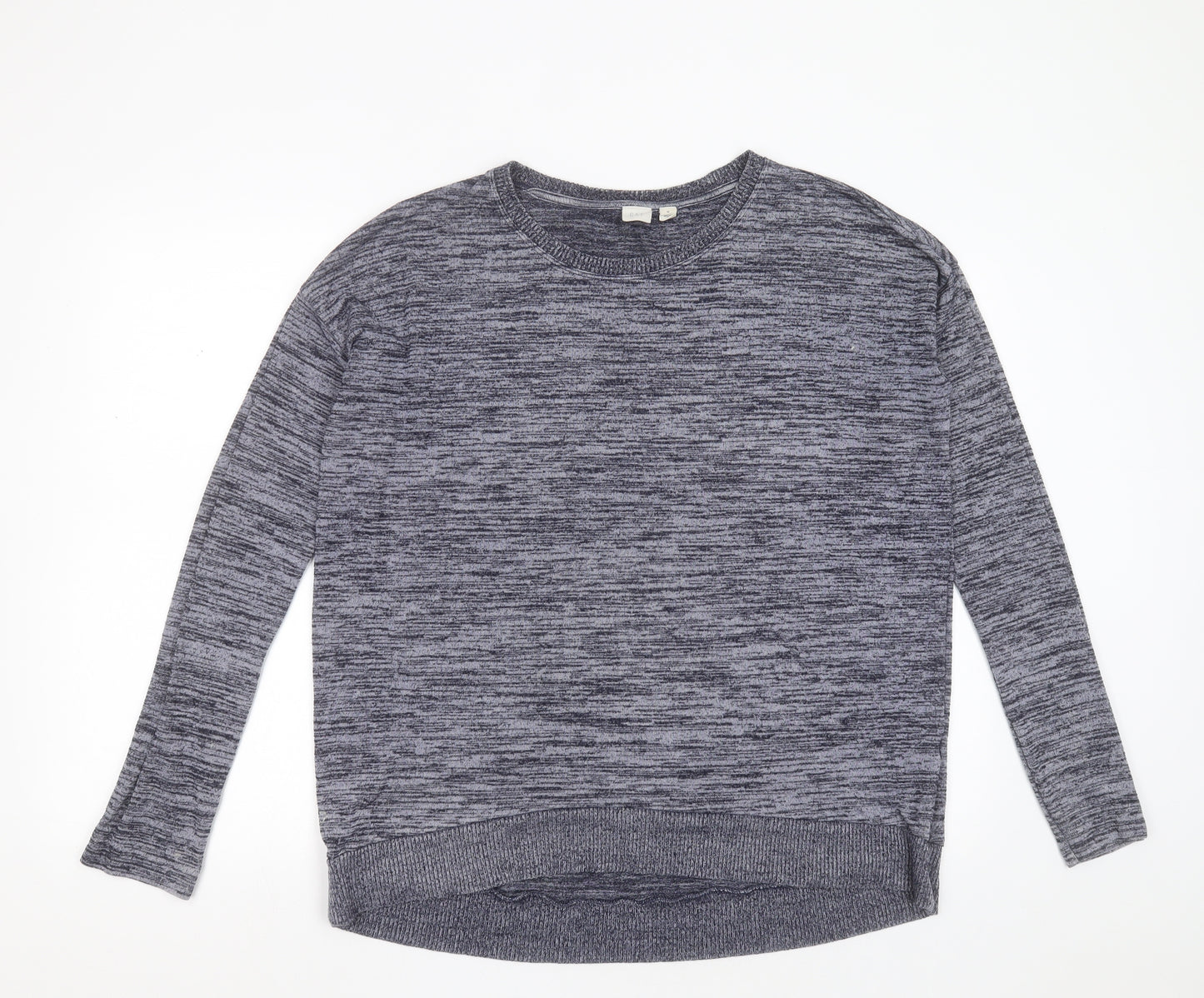 Gap Womens Blue Round Neck  Polyester Pullover Jumper Size M