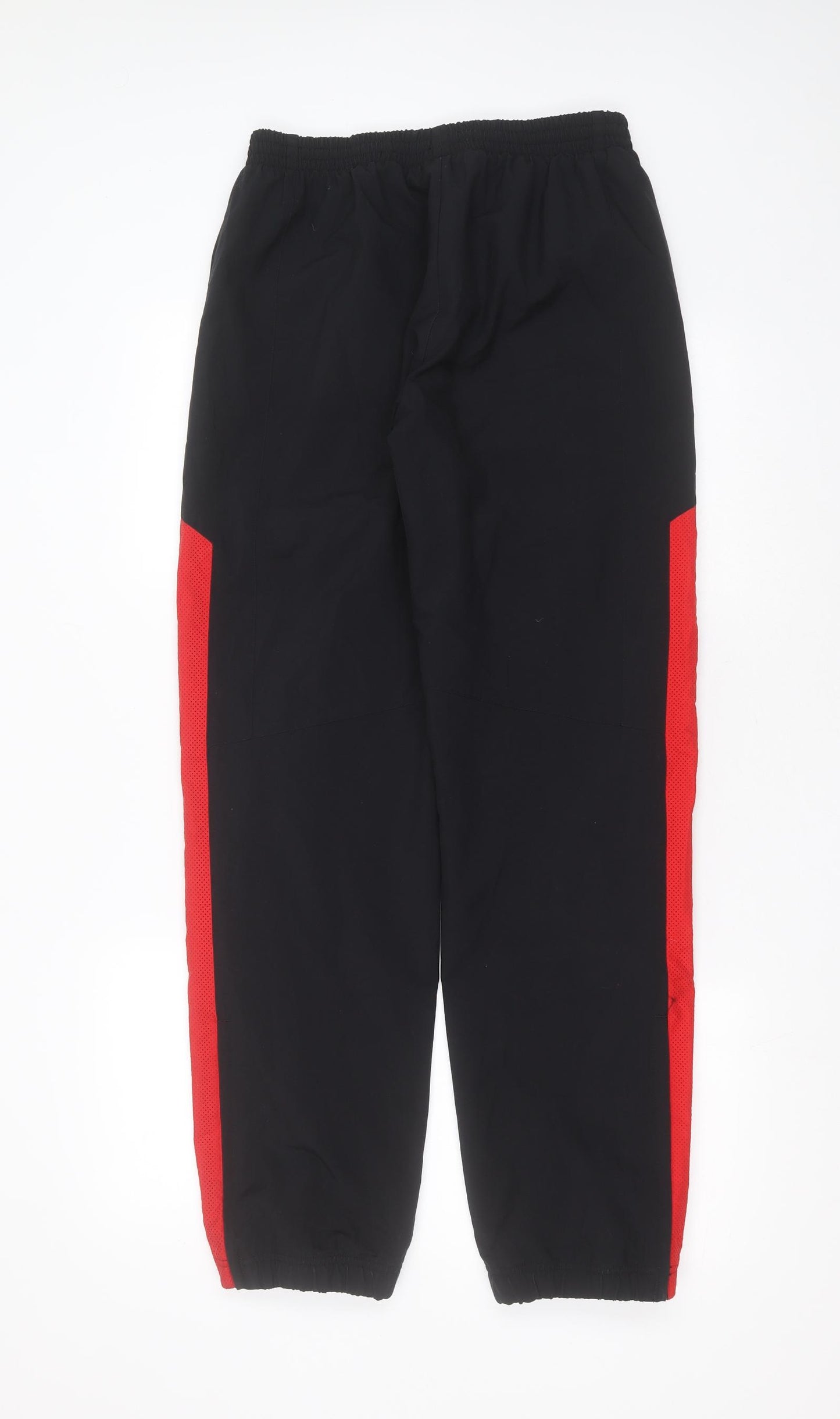 Nike Mens Black  Polyester Jogger Trousers Size S L32 in Regular