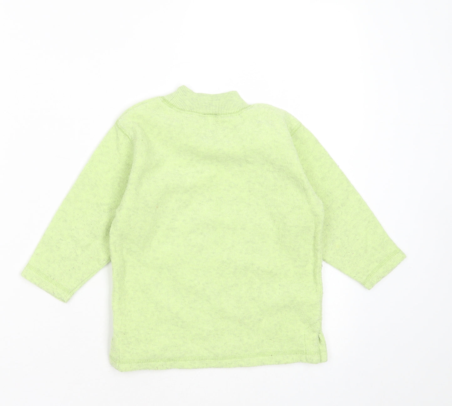 NEXT Boys Green Round Neck  Polyester Pullover Jumper Size 2 Years