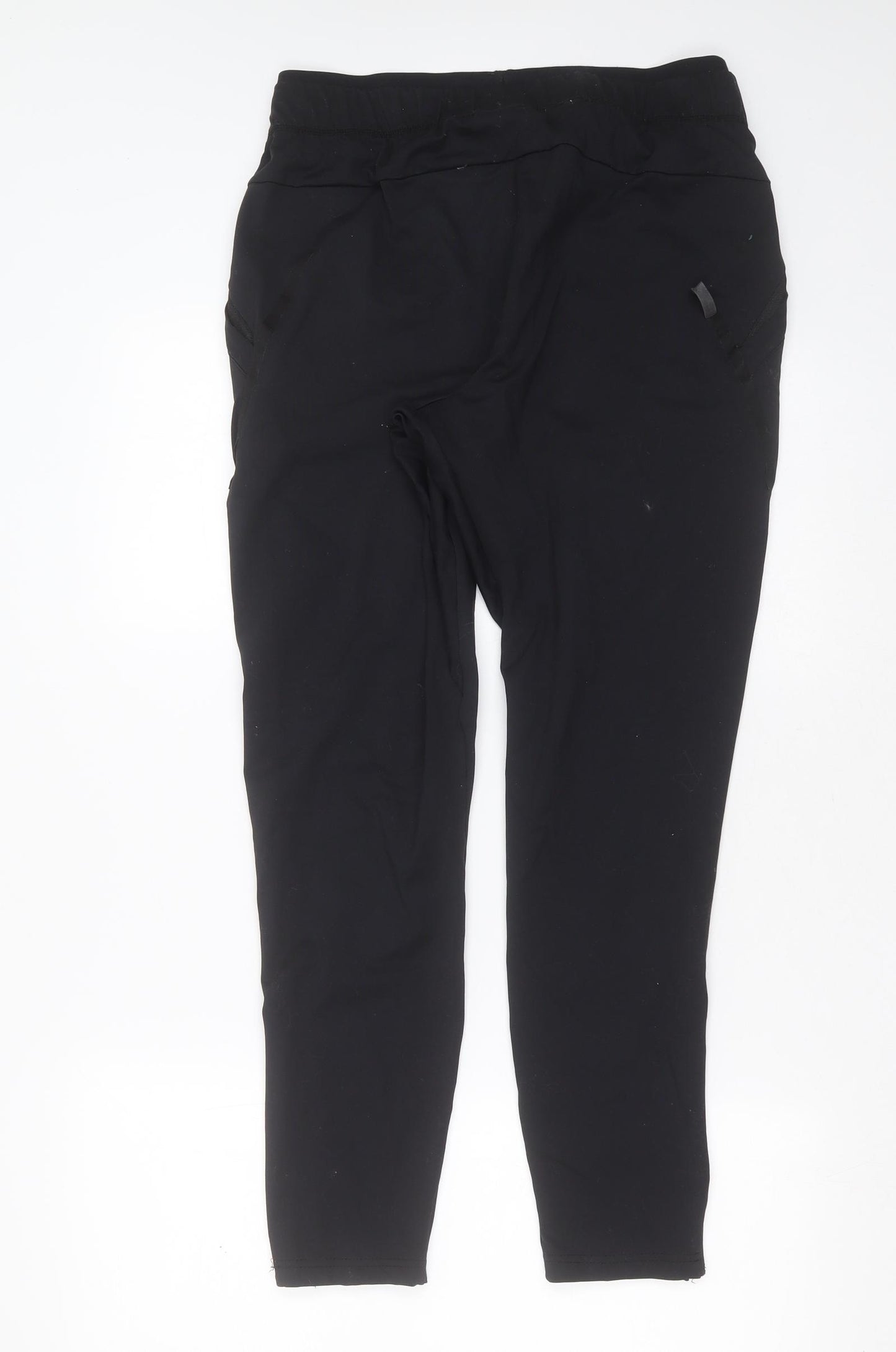 MP Mens Black  Nylon Jogger Trousers Size M L28 in Slim