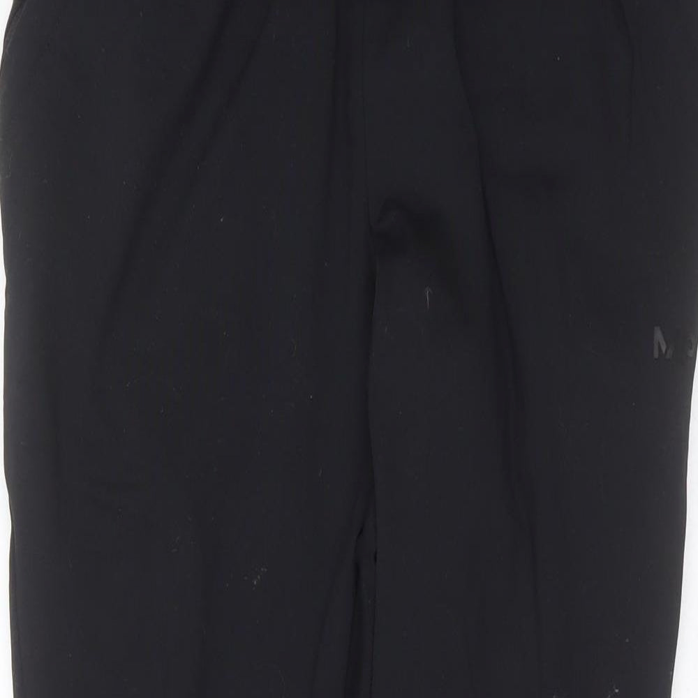 MP Mens Black  Nylon Jogger Trousers Size M L28 in Slim