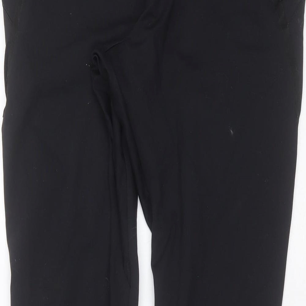 MP Mens Black  Nylon Jogger Trousers Size M L28 in Slim