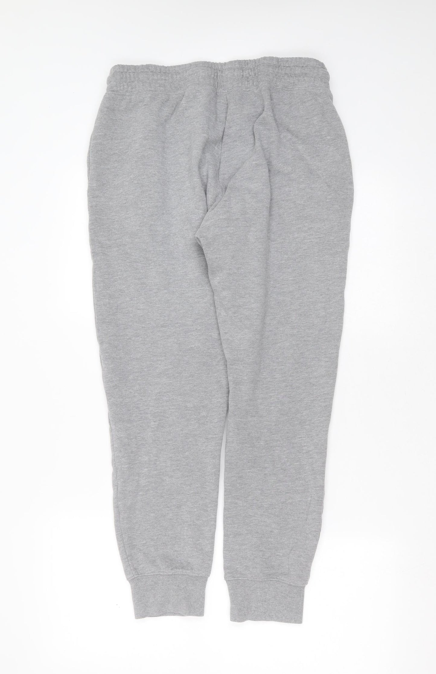 Topman Mens Grey  Cotton Jogger Trousers Size M L29 in Regular Drawstring