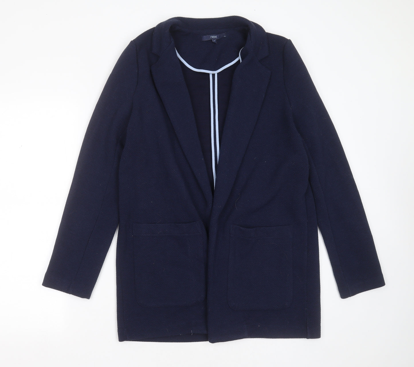 NEXT Womens Blue Geometric  Jacket  Size 12