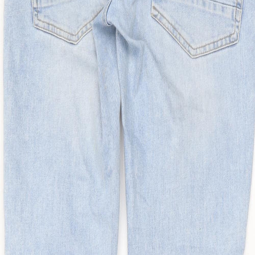 Burton Mens Blue  Cotton Skinny Jeans Size 32 in L32 in Regular Zip