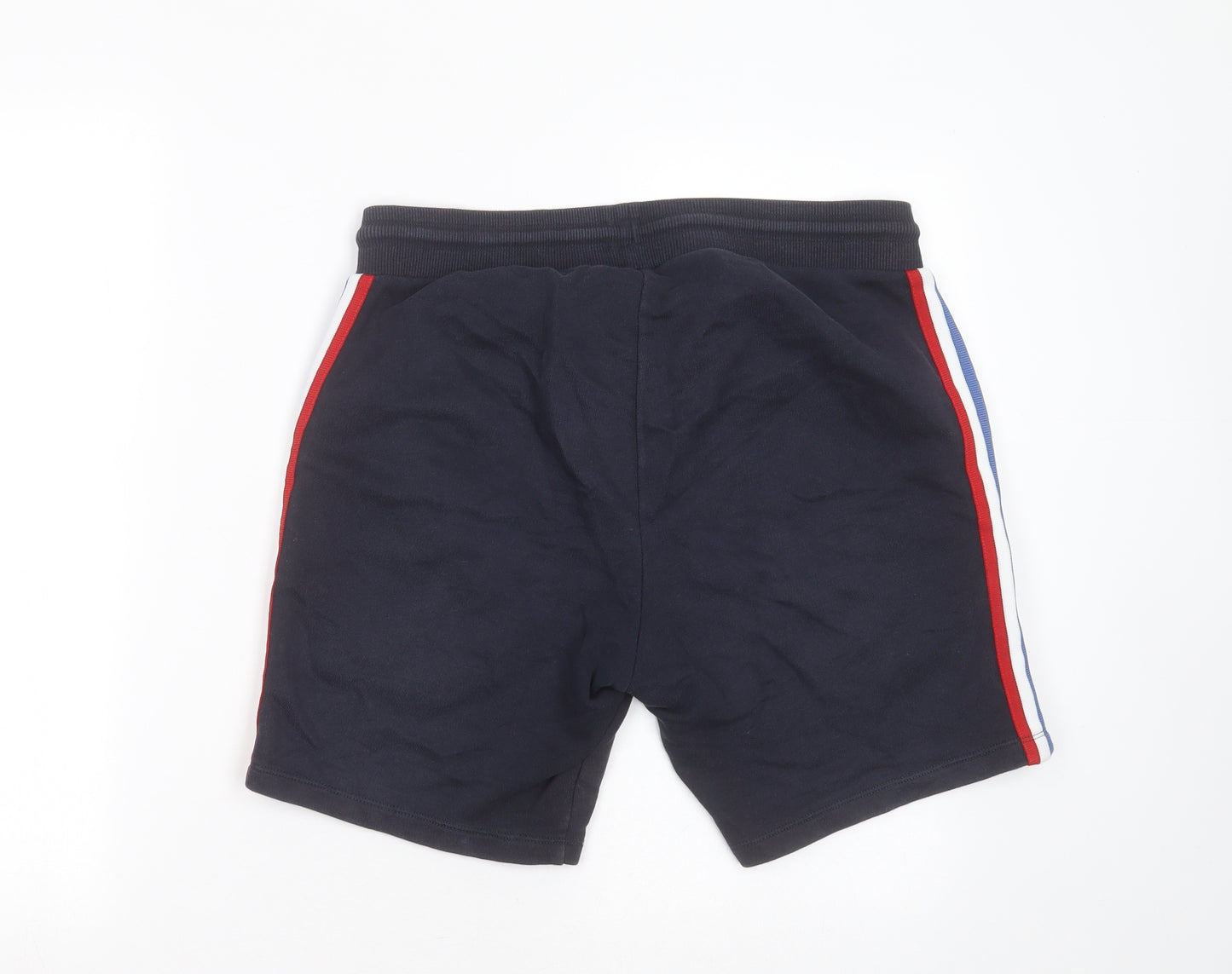 ASOS Mens Blue  Cotton Sweat Shorts Size M L8 in Regular Drawstring