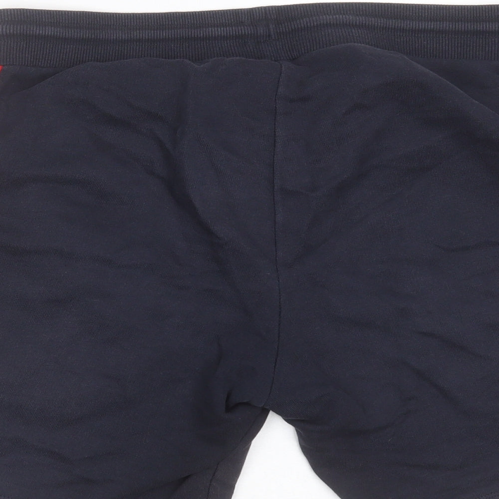 ASOS Mens Blue  Cotton Sweat Shorts Size M L8 in Regular Drawstring