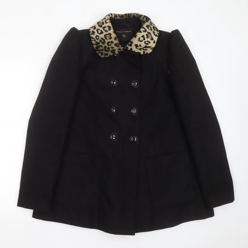 Dorothy Perkins Womens Black   Jacket  Size 10  Button