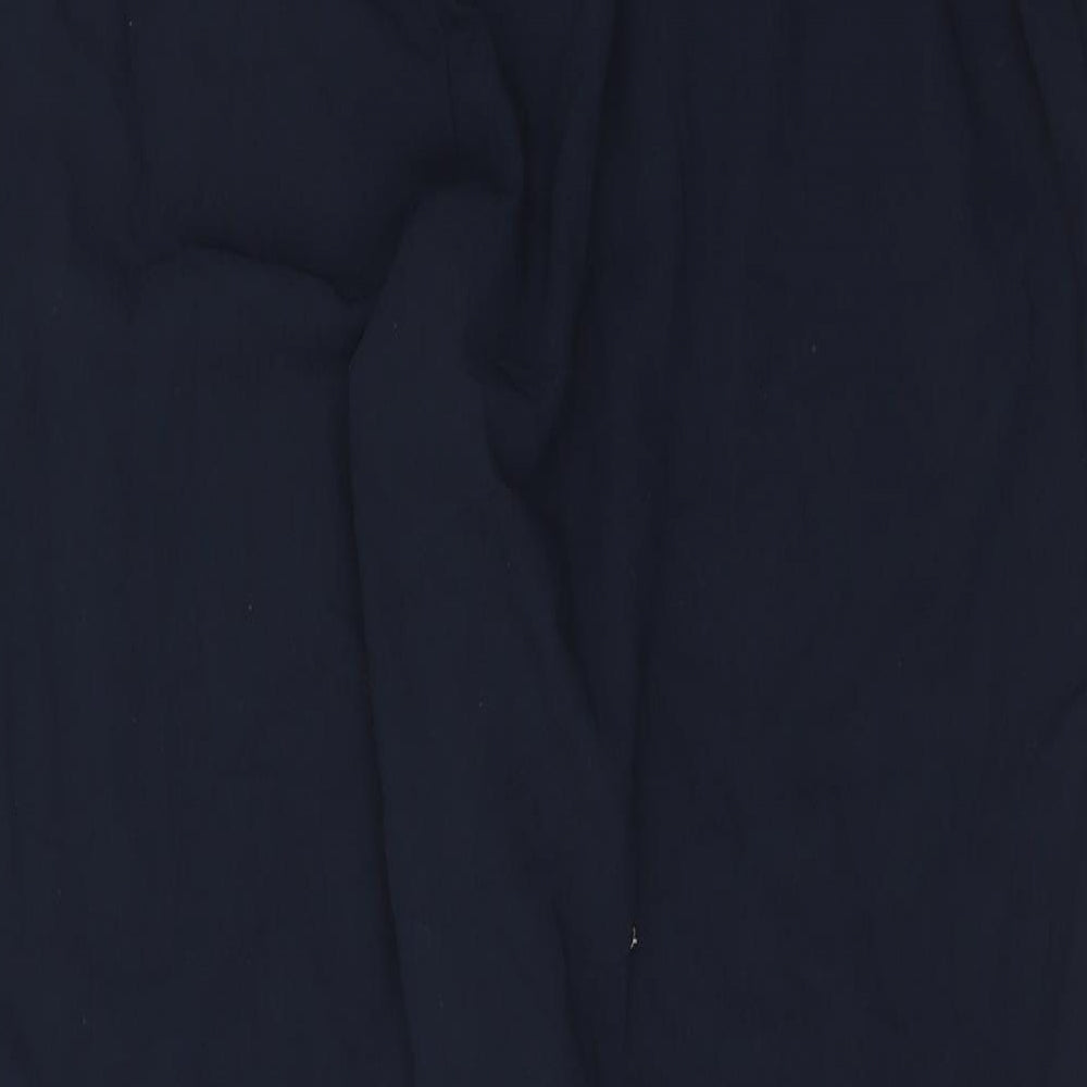 Papaya Womens Blue  Polyester Trousers  Size 18 L28.5 in Regular