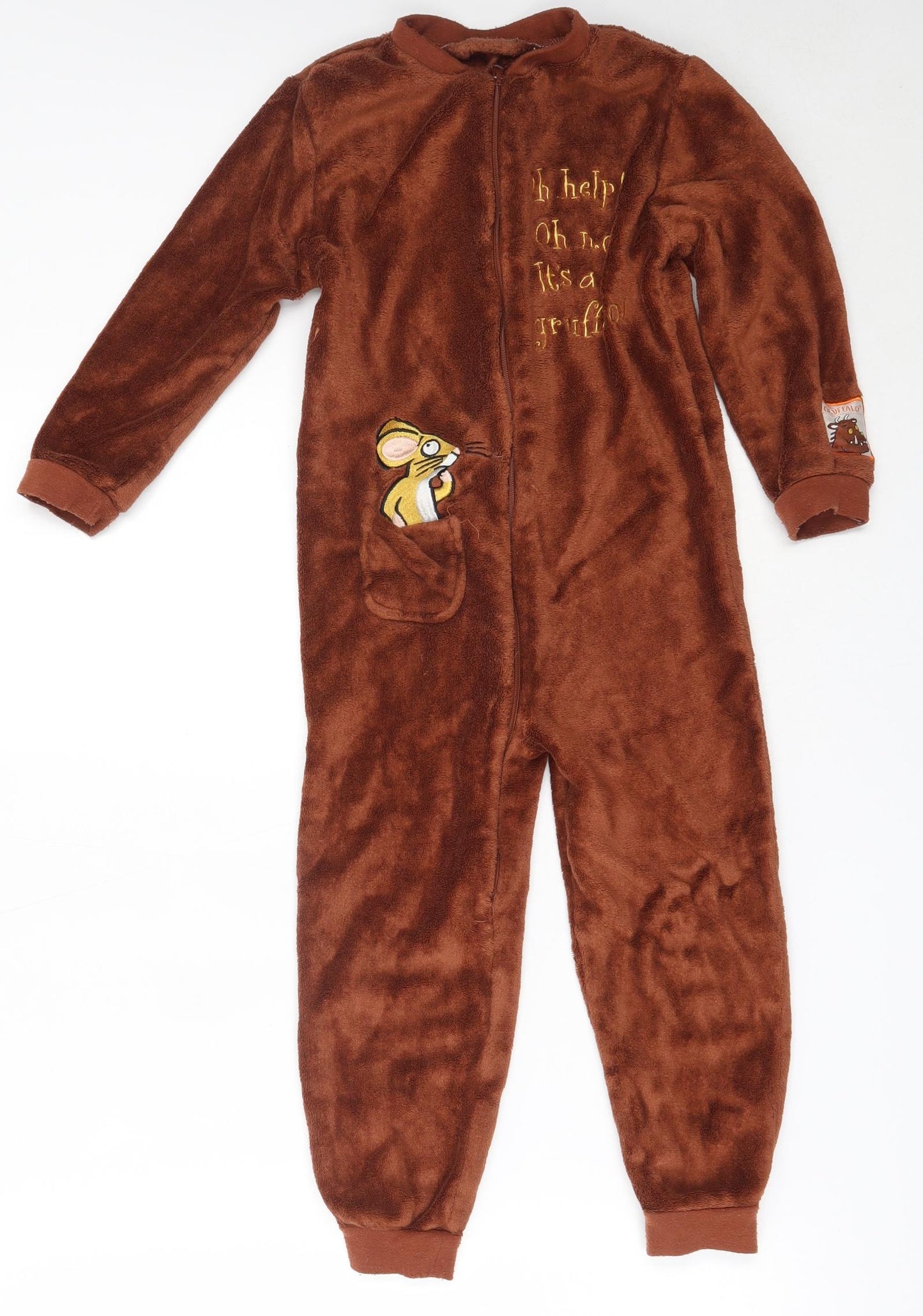 Mothercare Boys Brown Solid Polyester  One Piece Size 5-6 Years   - The Gruffalo