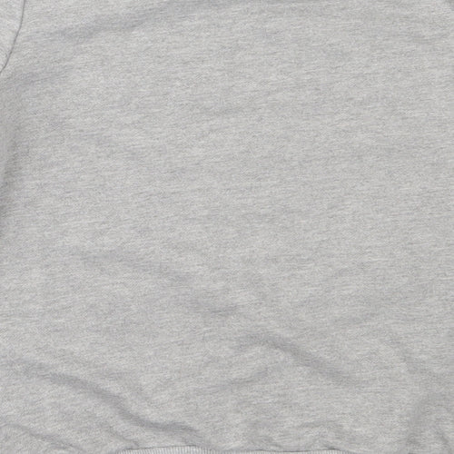 Jubylee Womens Grey  Cotton Pullover Sweatshirt Size S