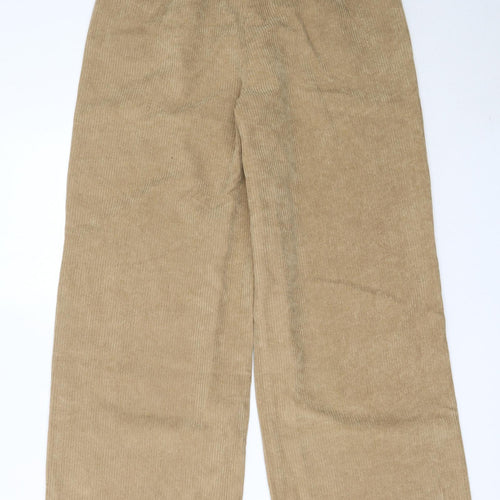 SheIn Womens Beige  Polyester Trousers  Size XS L28 in Regular