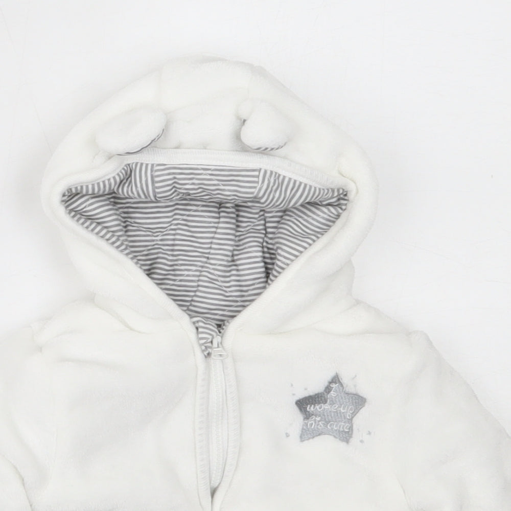 Primark Baby White   Jacket  Size 3-6 Months