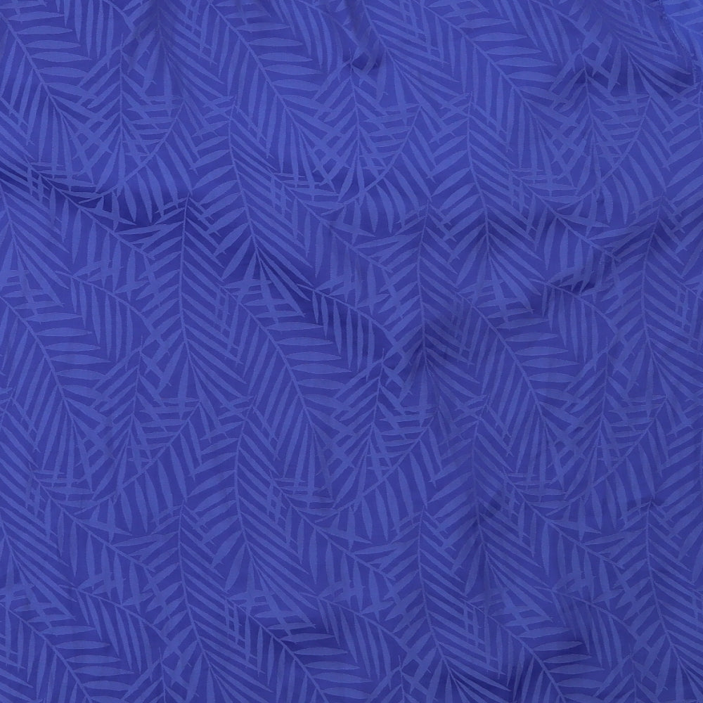 NEXT Womens Blue  Polyester Basic Blouse Size 20 Round Neck