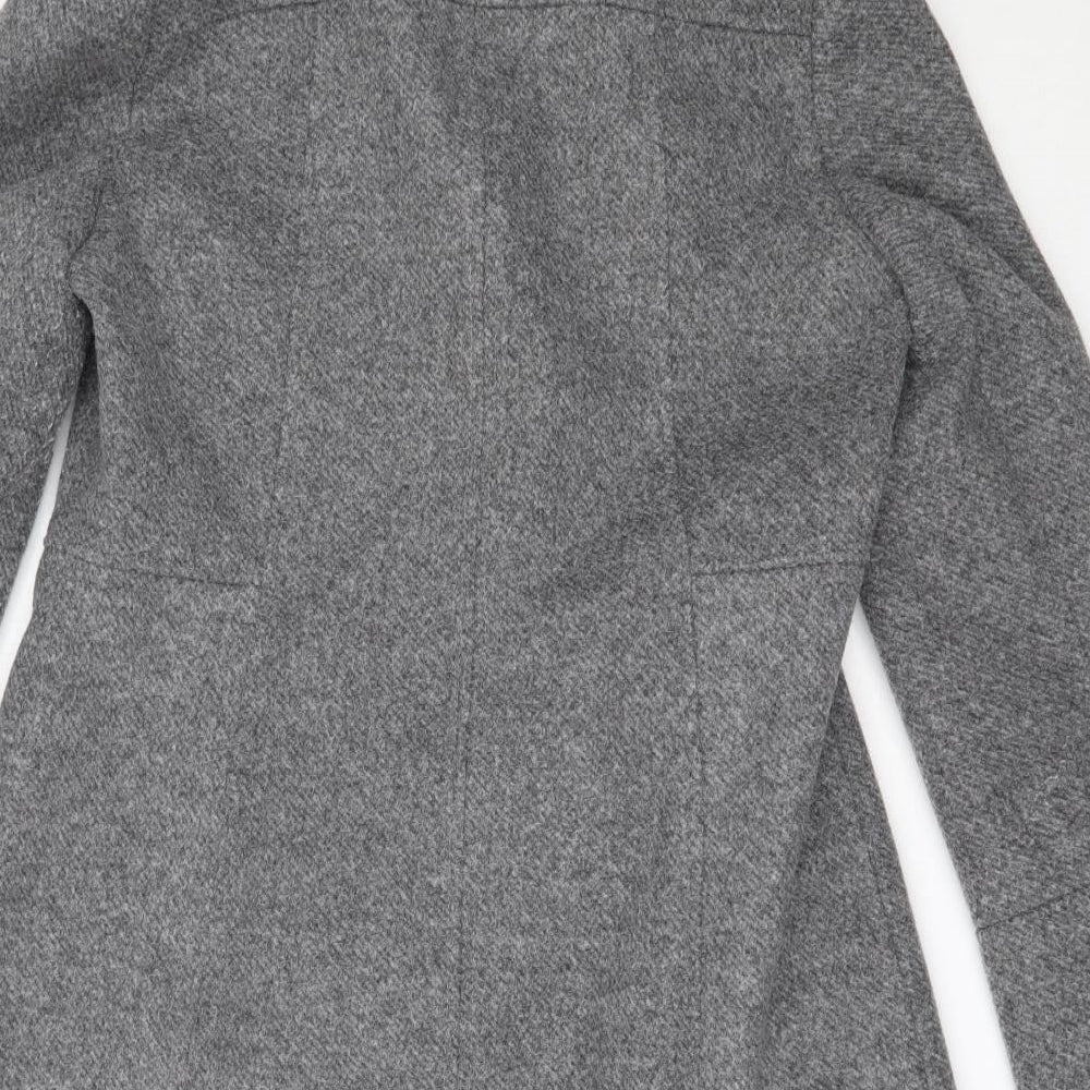 Papaya Womens Grey   Overcoat Coat Size 12
