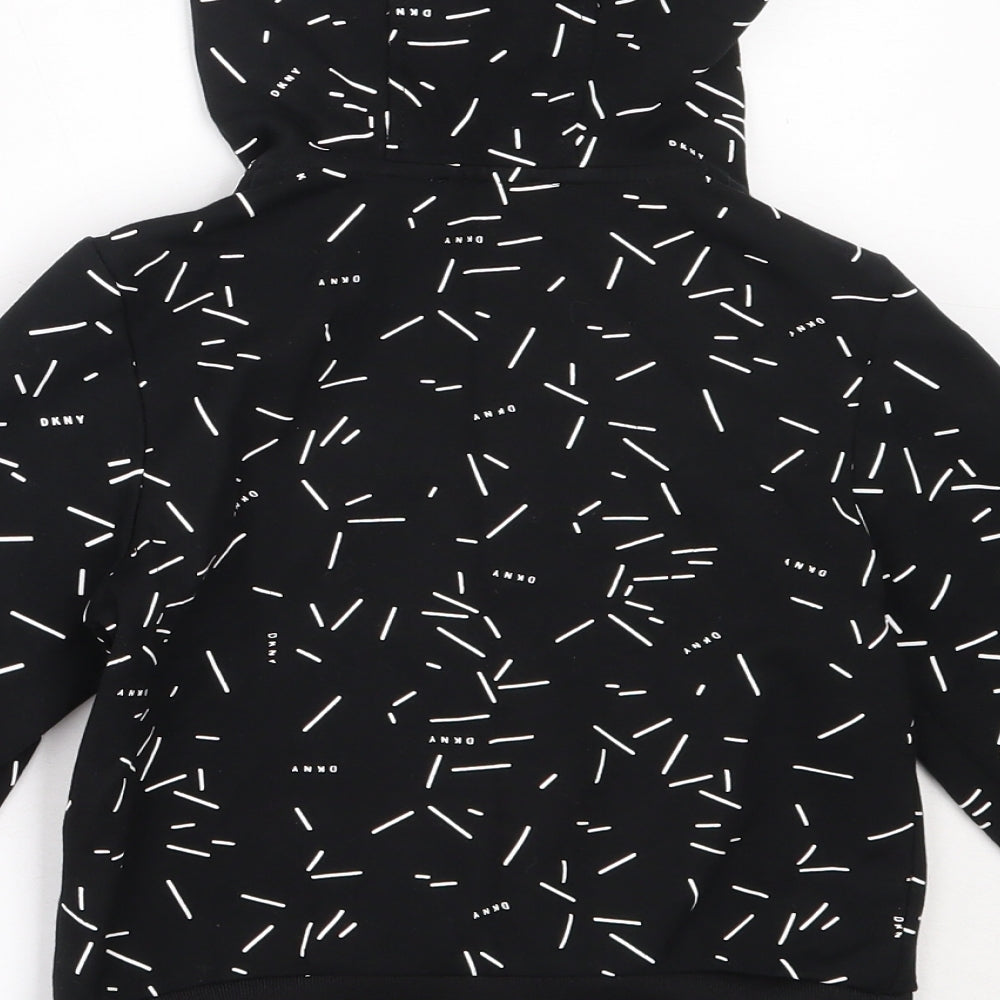 DKNY Girls Black   Jacket  Size 8 Years
