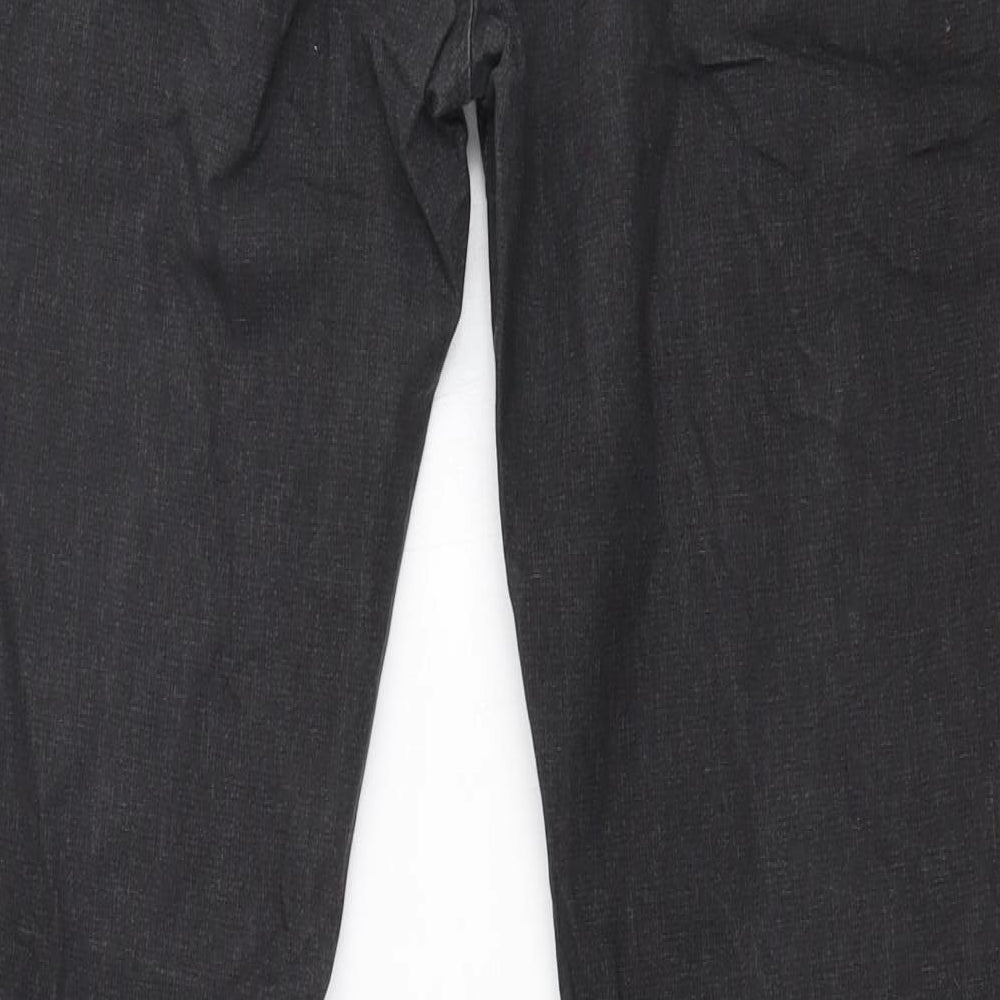 NN07 Mens Grey  Cotton Trousers  Size 33 L34 in Regular Button - long