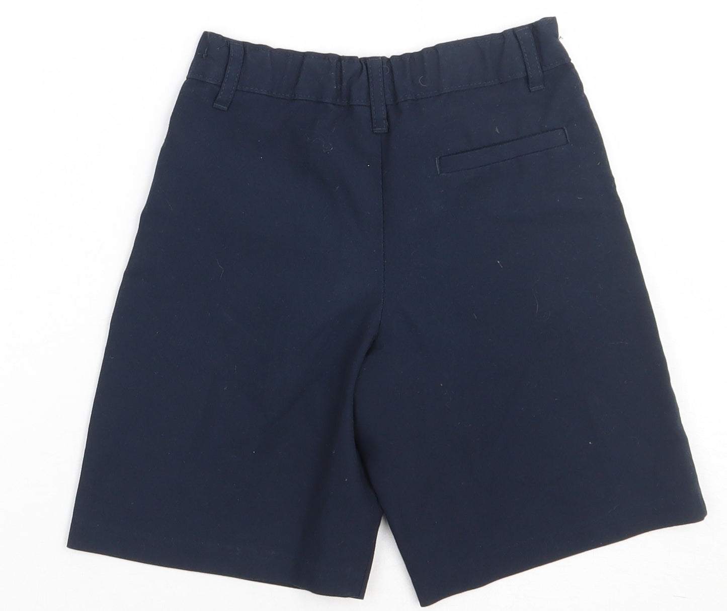 Marks and Spencer Boys Blue  Polyester Bermuda Shorts Size 5-6 Years  Regular