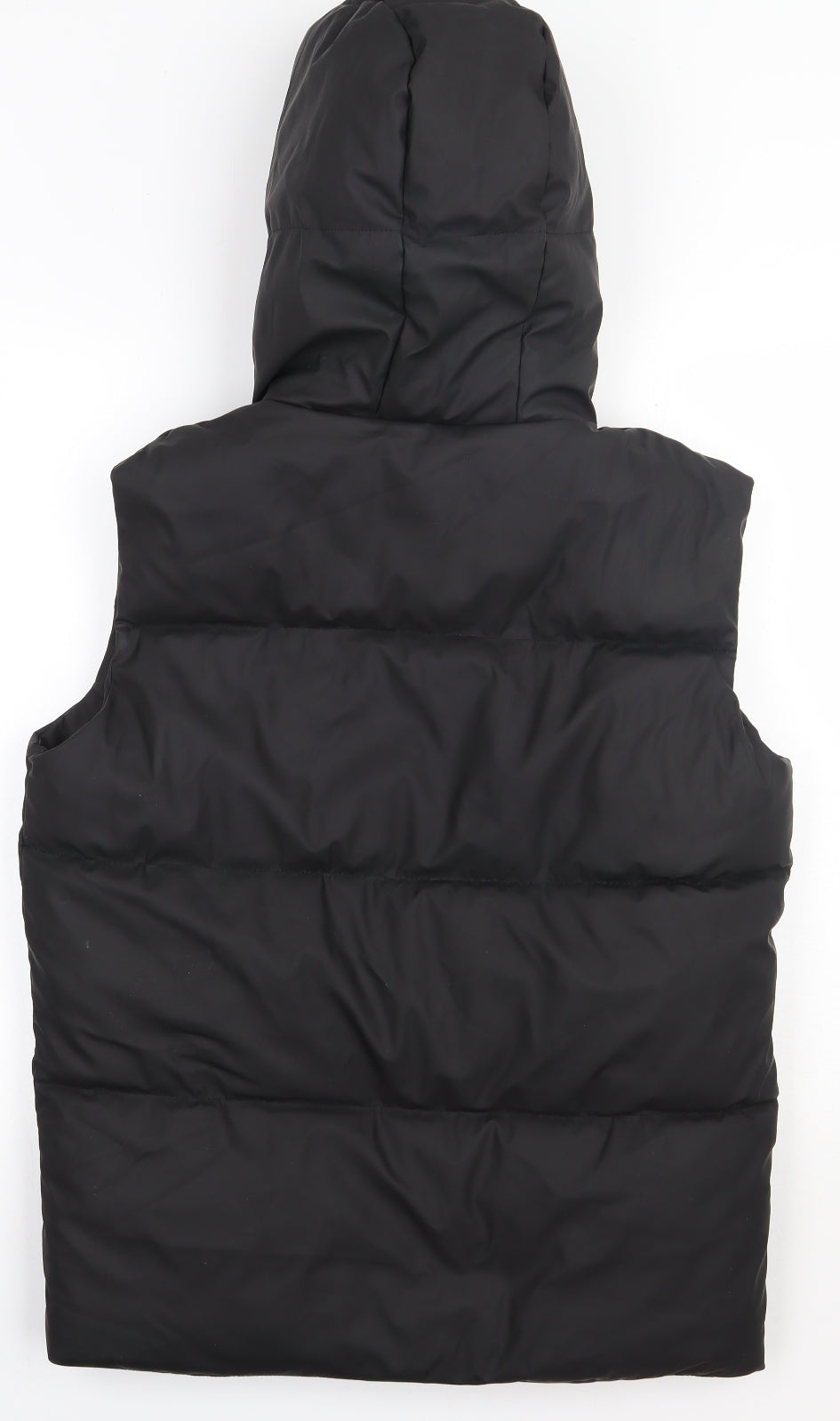Boohoo Mens Black   Gilet Jacket Size S  Zip