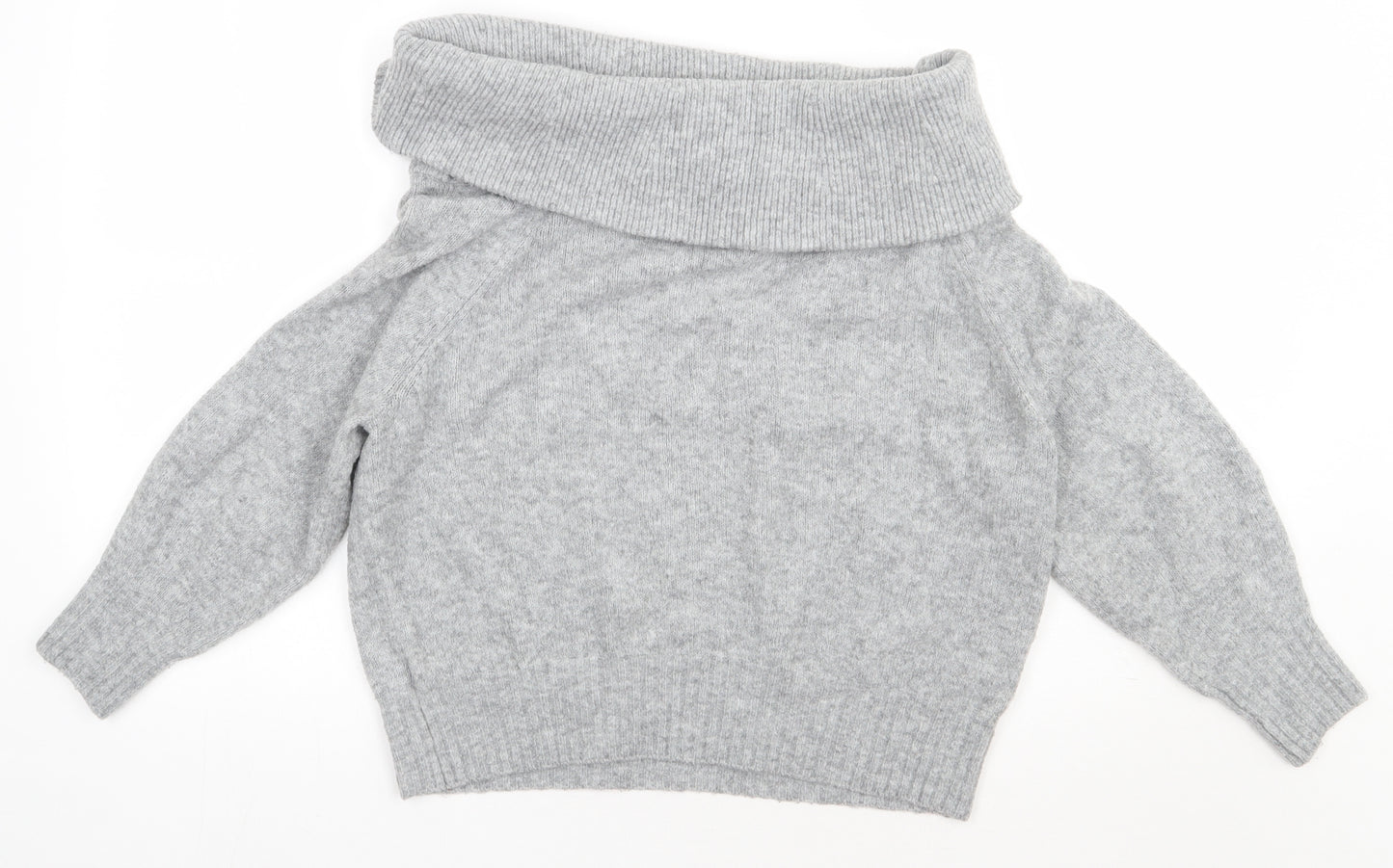 H&M Womens Grey  Acrylic Pullover Sweatshirt Size XL  Pullover