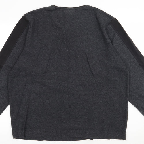 Burton Mens Grey  Cotton Pullover Sweatshirt Size L