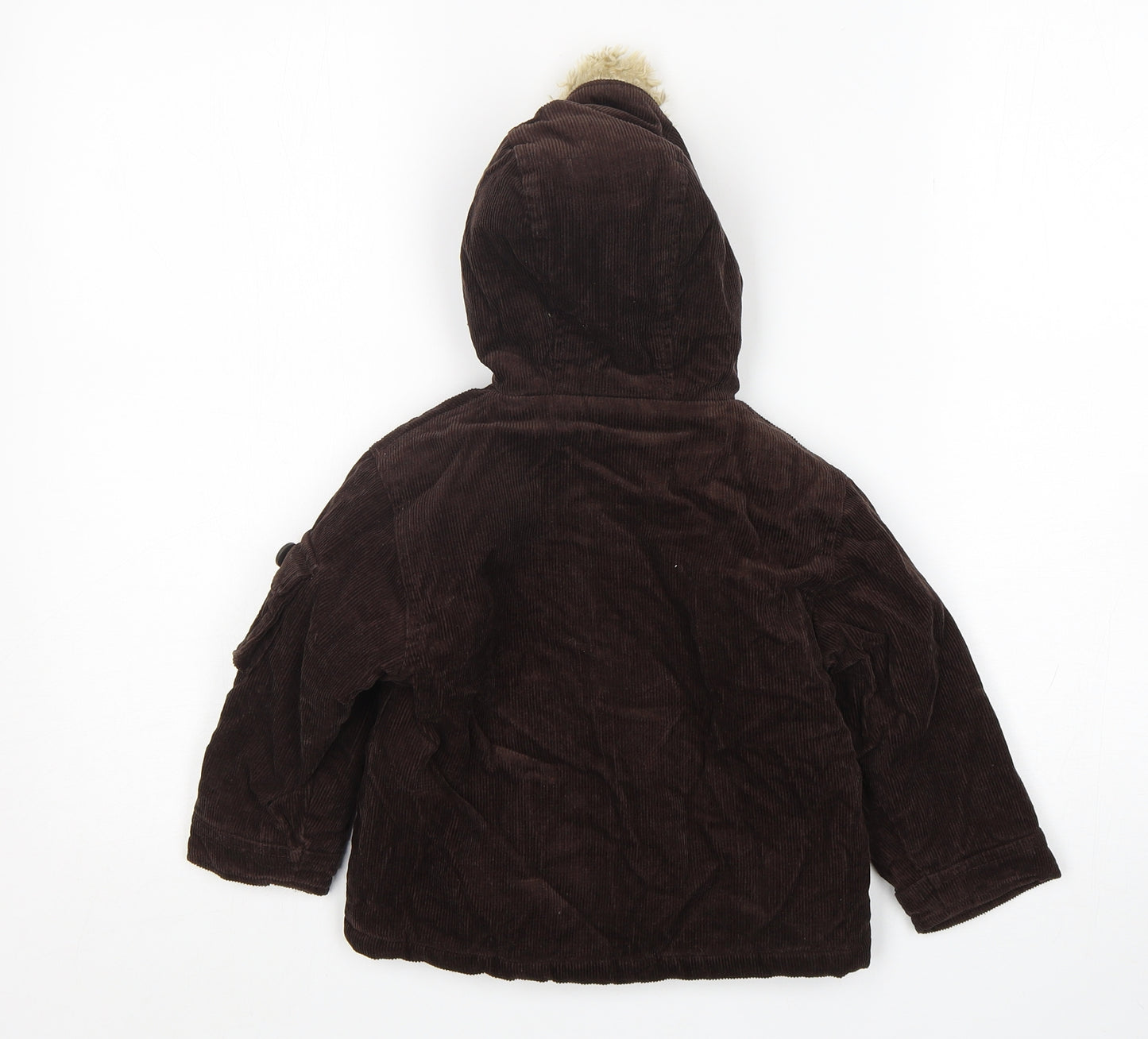 Baby Mac Boys Brown   Basic Coat Coat Size 12-18 Months