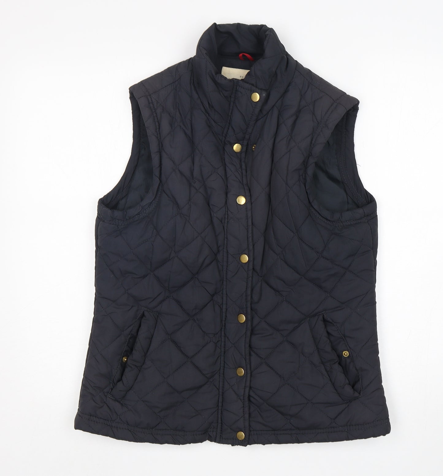 Denim Co Womens Black   Gilet Coat Size 14