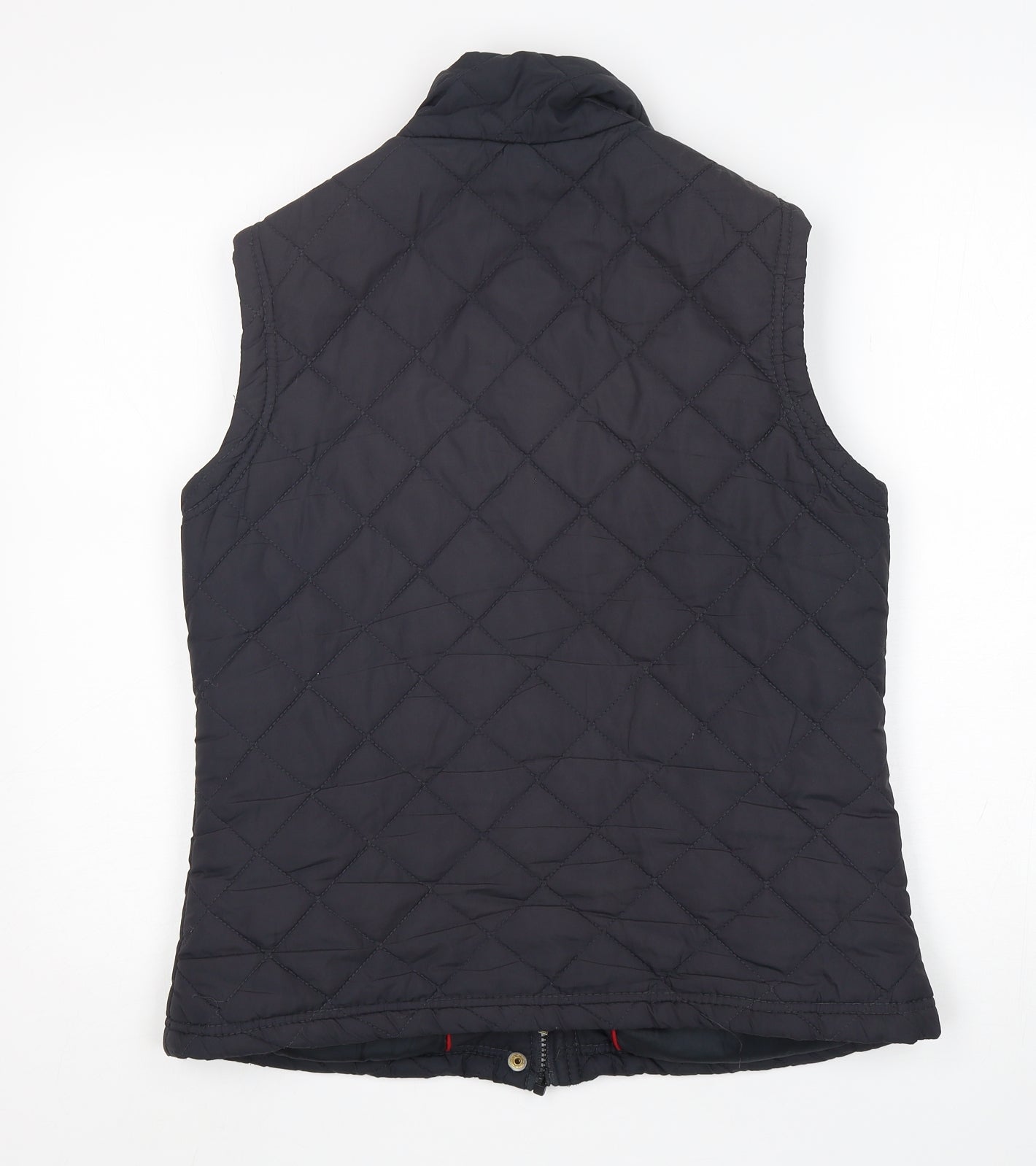 Denim Co Womens Black   Gilet Coat Size 14