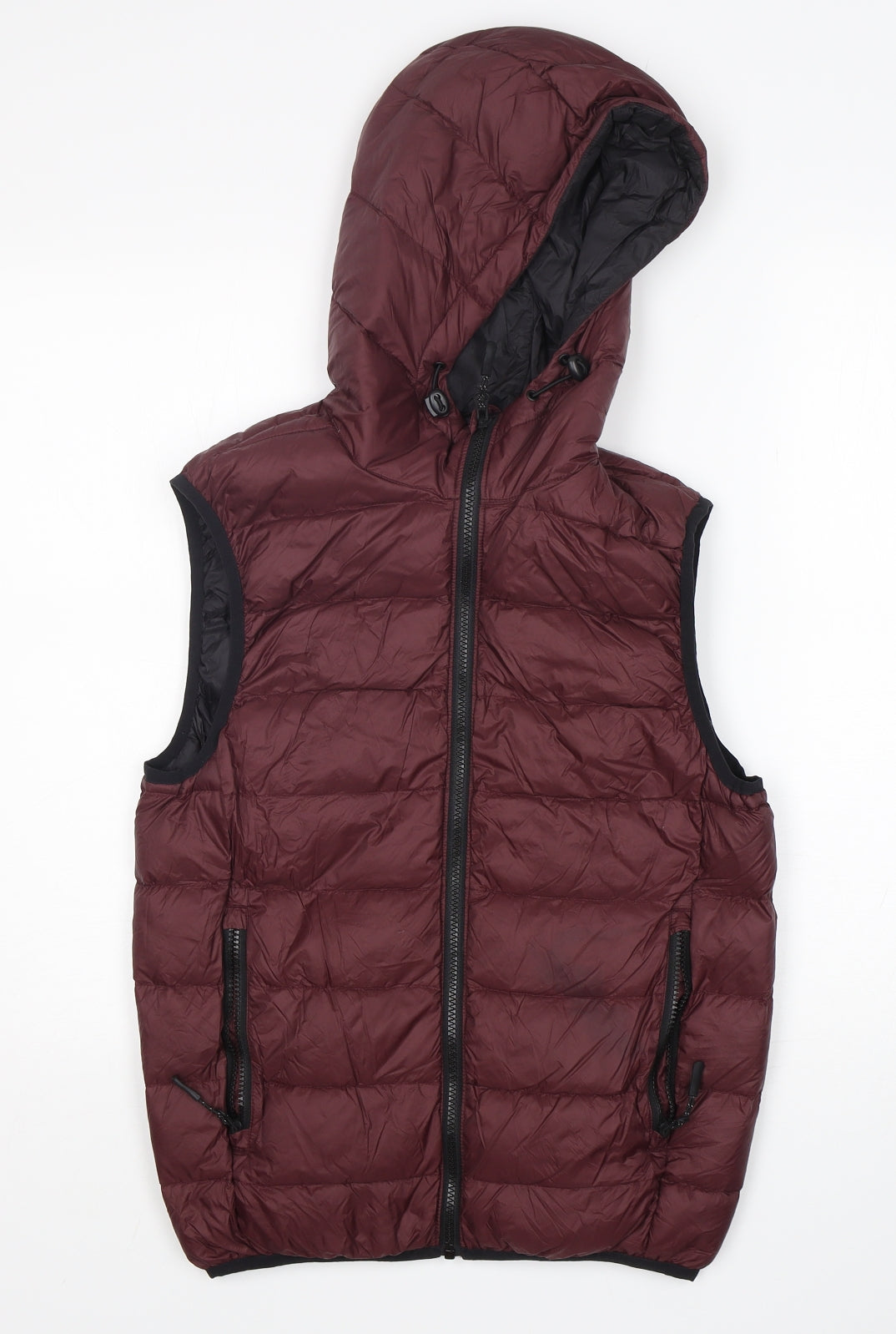 NEXT Mens Purple   Gilet Coat Size XS