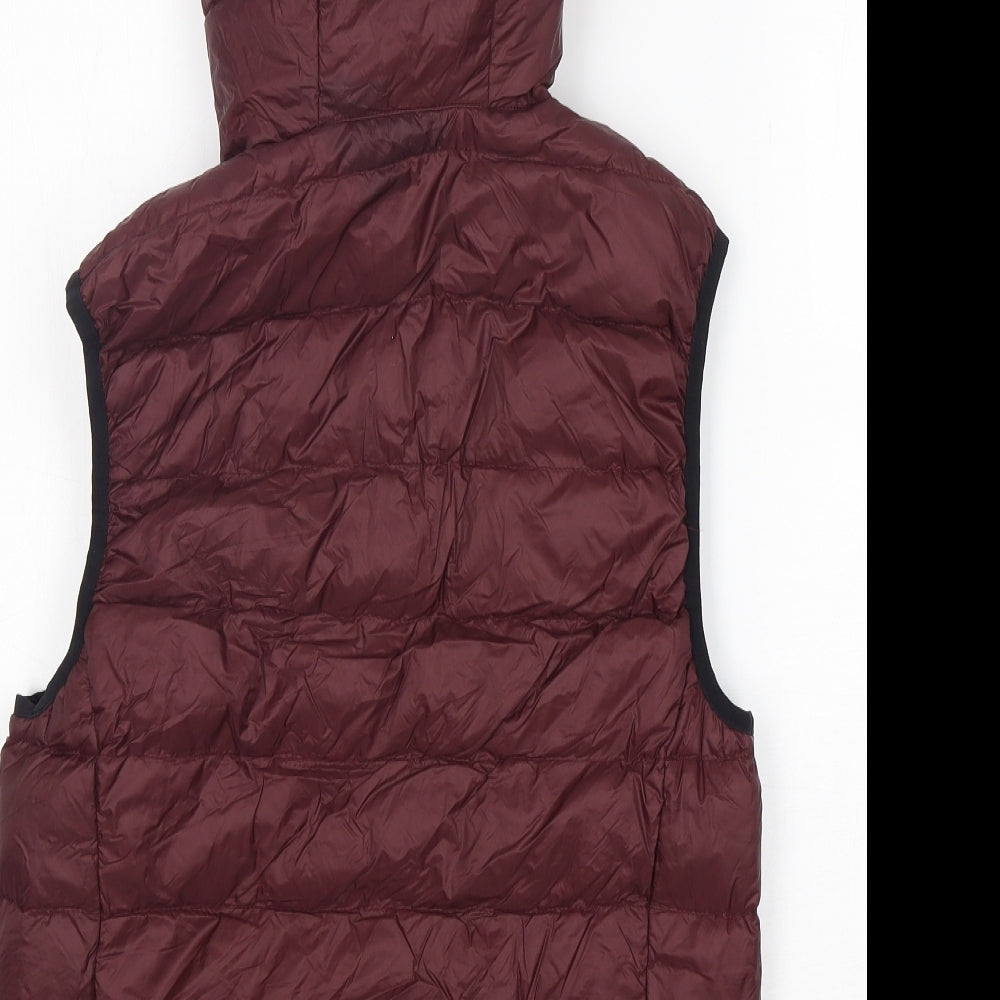 NEXT Mens Purple   Gilet Coat Size XS
