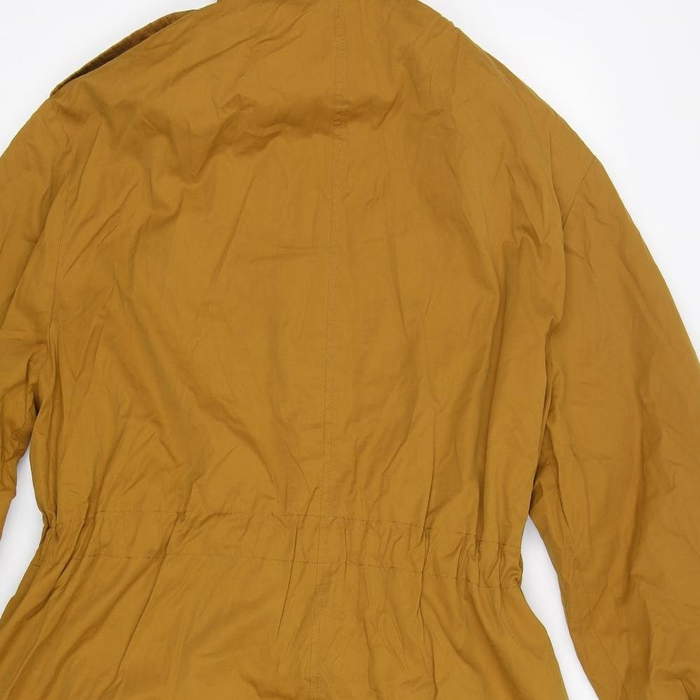 Zara Womens Brown   Parka Coat Size S