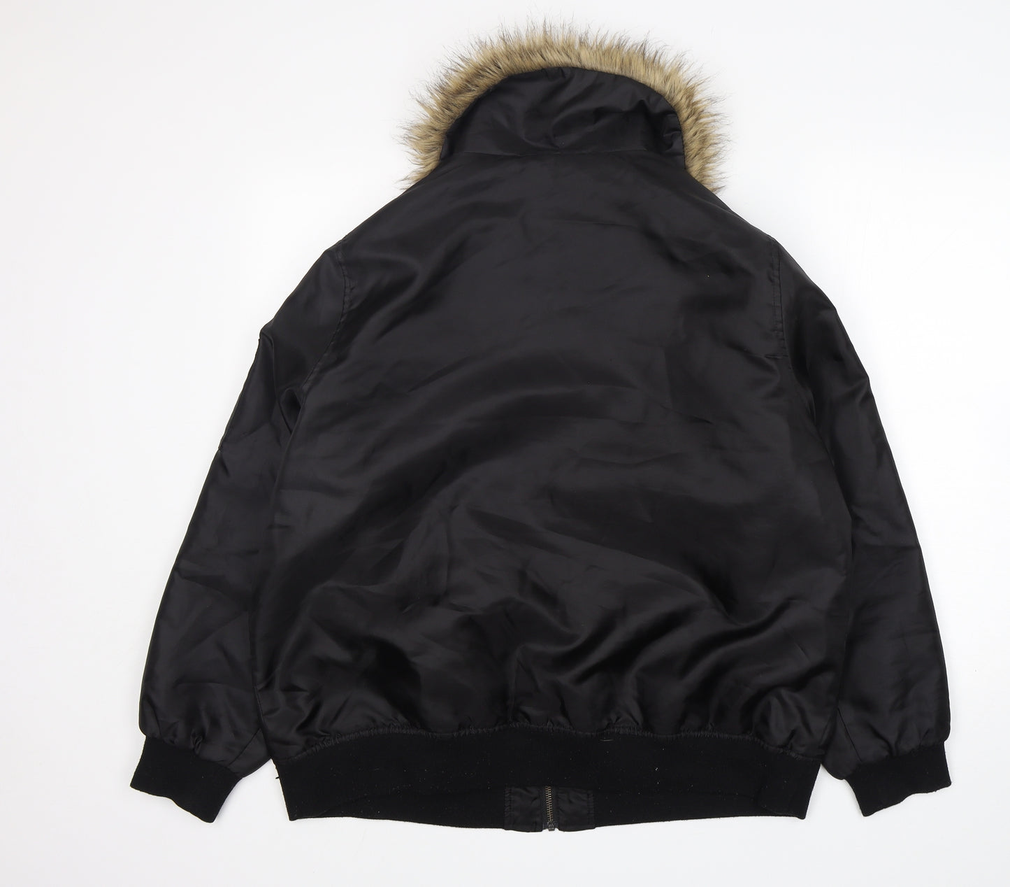 Capsule Womens Black   Bomber Jacket Jacket Size 20