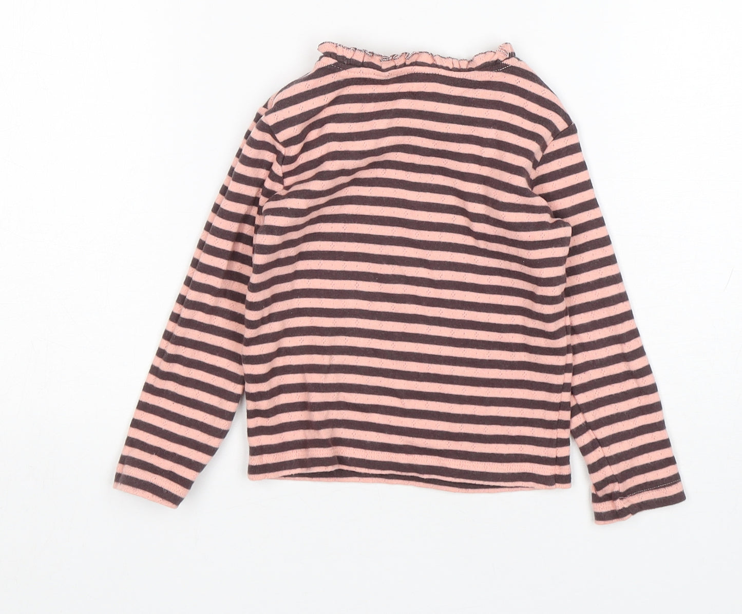 NEXT Baby Multicoloured Striped Cotton Pullover Jumper Size 18-24 Months