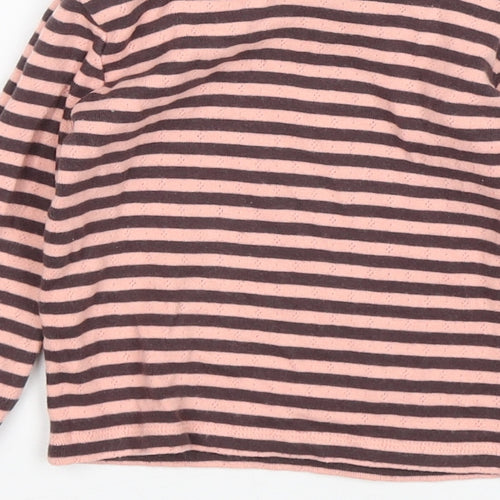 NEXT Baby Multicoloured Striped Cotton Pullover Jumper Size 18-24 Months