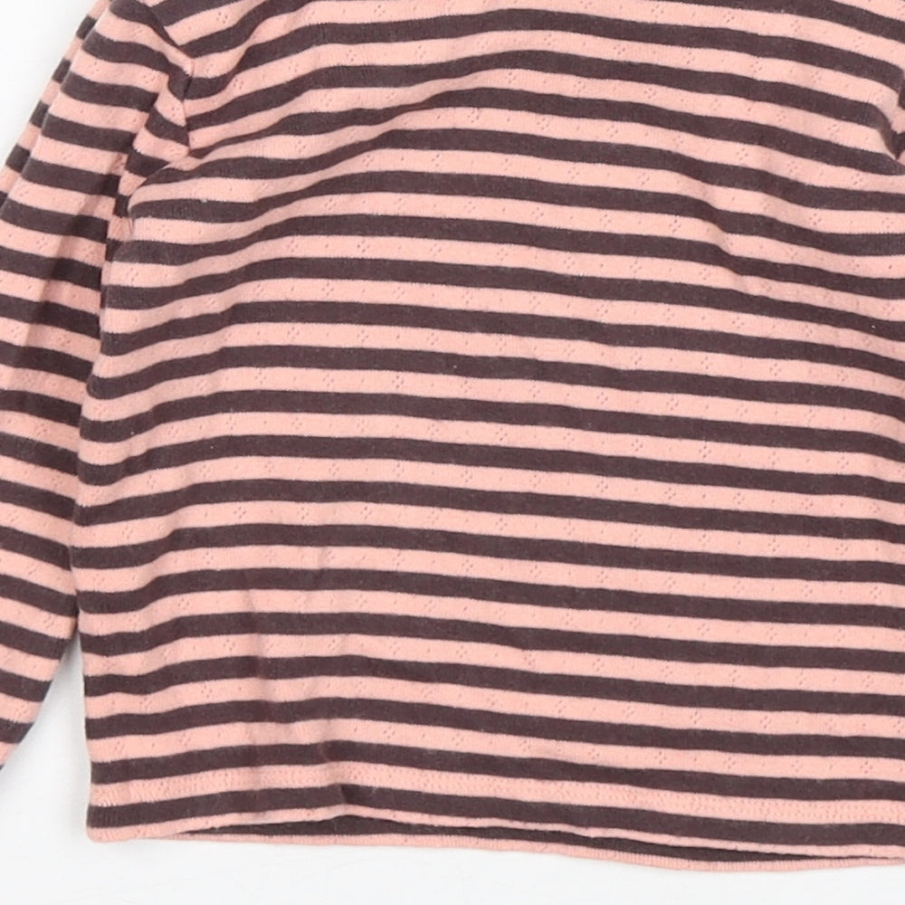 NEXT Baby Multicoloured Striped Cotton Pullover Jumper Size 18-24 Months